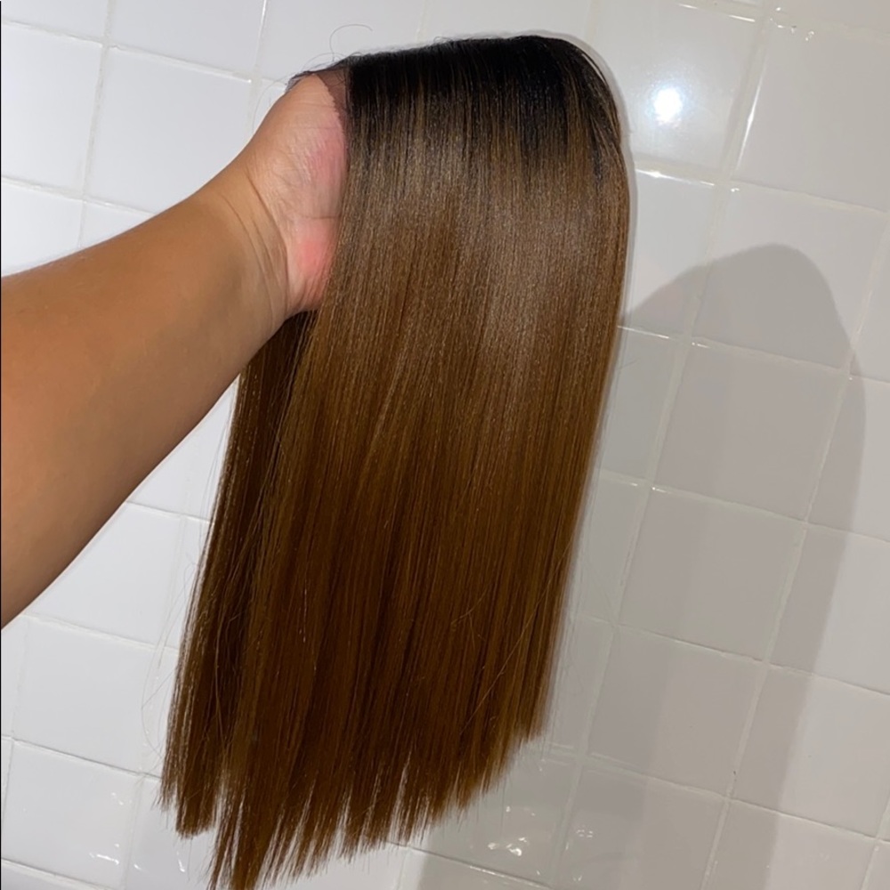 Human Hair blend wig ‼️